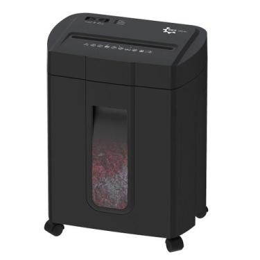 Imagem de Fragmentadora De Papel 15 Folhas 18 Litros 220V Cd Cartão - Countertec