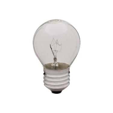 Imagem de Lâmpada Incandescente Bolinha Transparente 40W Luz Amarela 220V E27 Em