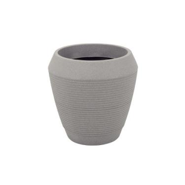 Imagem de Vaso Tramontina Egípcio Polietileno Granito Pedra 54cm