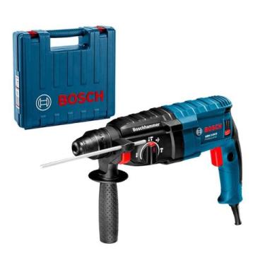 Imagem de Martelete Perfurador Rompedor Bosch GBH 2-24D 820 Watts 127V, Azul, 11