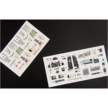 Imagem de Reskit K48027-1/48 F-4B Interior 3D Decals for Tamiya Scale Model kit