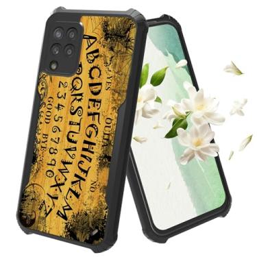 Imagem de Rossy Capa para Samsung Galaxy A42 5G Ouija Board design assustador Galaxy M42 5G capa de telefone para mulheres meninas fina quatro cantos à prova de choque macio TPU bumper capa de plástico rígido