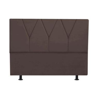 Imagem de Cabeceira Estofada Cama Box Solteiro Jade 110cm Suede - D A DECOR, MAR
