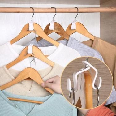 Imagem de Gancho De Cabide Extensor Calça Camisa Casaco Terno Toalha Organização