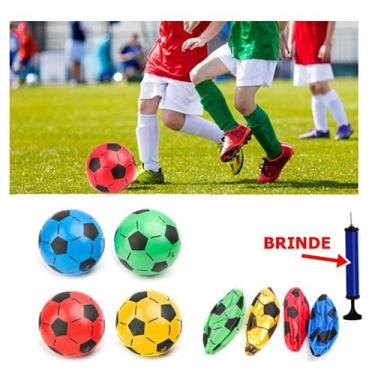 Imagem de Bola De Vinil Colorida Dente Leite 23CM (10 Unidades) - OKABOX