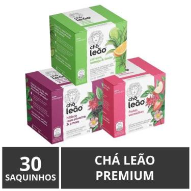 Imagem de Chá Leão Premium, 30 saquinhos