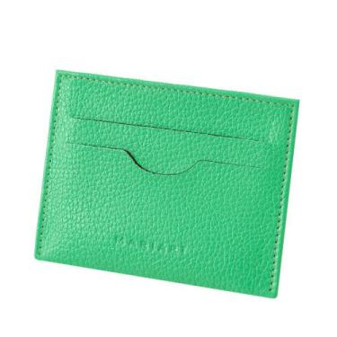 Imagem de Porta-Cartão Couro Mariart Zircônio, Green
