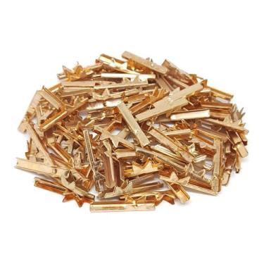 Imagem de Terminal de Elástico Rose Gold 20mm (100UN) - Loja do Papel