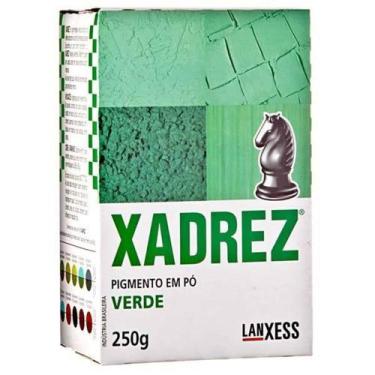 Imagem de Pigmento em Pó Xadrez Corante 250g - Lanxess, Verde