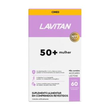 Imagem de Vitamina Lavitan 50+ Mulher 60 Comprimidos - CIMED