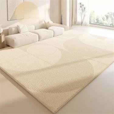 Imagem de HJZSZX Tapete para sala de estar, quarto, tapete curto de veludo antiderrapante, cor sólida, tapete de cabeceira, decoração confortável para casa, tapetes para os pés, DD513, QD, A, 300x400CM