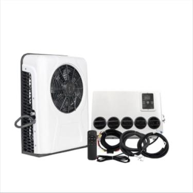 Imagem de Ar condicionado split para carro elétrico, 10500btu, 12v, ar condicionado de estacionamento, 24v, compatível com rv, caminhão, trator, trailer, van, motorhome(A Set of AC 24V)