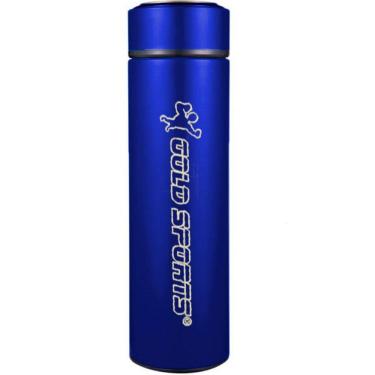 Imagem de Garrafa Térmica em Aço Inoxidável 304 Gold Sports Smart - 500ml com infusor