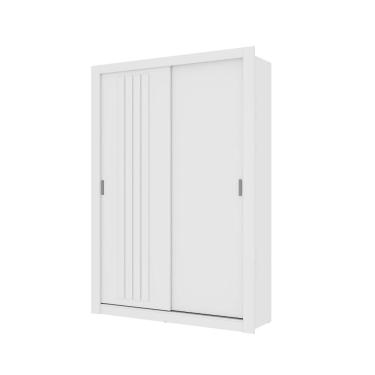 Imagem de Guarda Roupa Solteiro 2 Portas Darvi Carraro Branco
