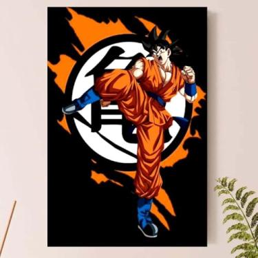 Imagem de Placa Quadro Decorativo - Dra.gon Ball - Go.ku (Goku_02)