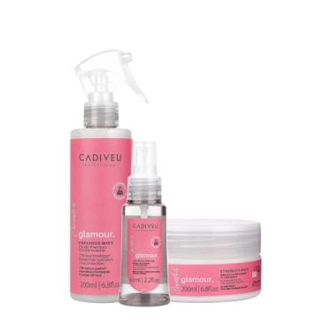 Imagem de Kit Cadiveu Profissional Essentials Glamour Fluído Sérum e Máscara Condicionante (3 produtos)