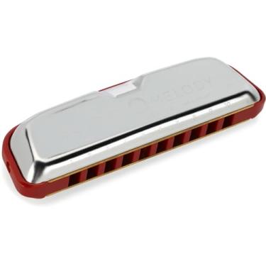 Imagem de Hohner Gaita progressiva melodia dourada, chave de B (M544BX-B)
