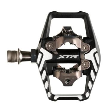 Imagem de SHIMANO PD-M9120; XTR; pedal de bicicleta plana SPD; conjunto de chuteiras incluído