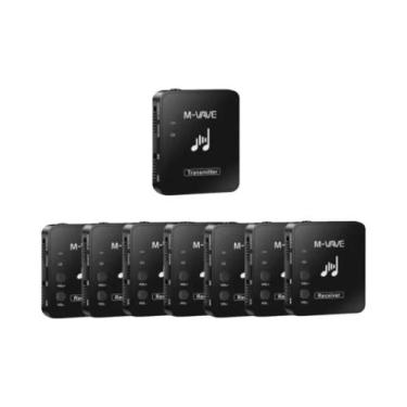 Imagem de Sistema De Monitor De Fone De Ouvido Sem Fio M-VAVE WP-10 2.4GHz Recar