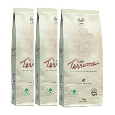 Imagem de Kit 3Kg Café Terrazza Grãos Cooxupé - Pc 1 Kg