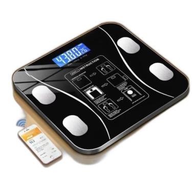 Imagem de Balança Digital Corporal Bioimpedância Aplicativo 2023 - Wcan