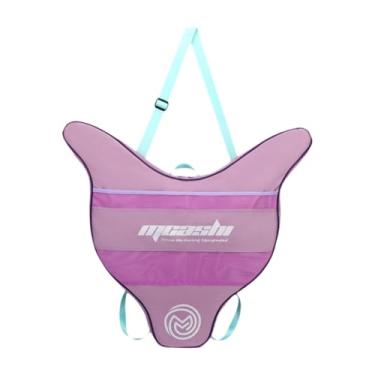 Imagem de YIJU SACO de NATA BACA MONOFIN de BACA de ombro ajustável Equipamento de alça Saco de armazenamento Saco de sereia Mochila Fin para a praia, Tolet