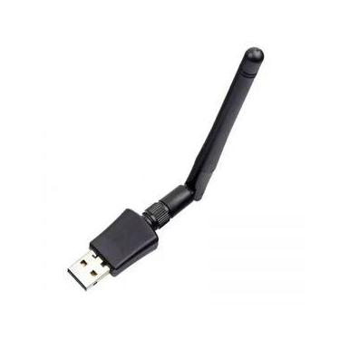 Imagem de Adaptador Antena USB WIFI Receptor de Sinal PC Desktop Laptop Computad
