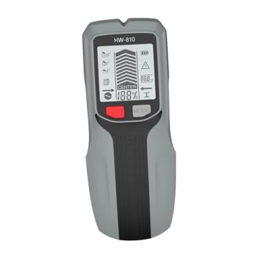 Imagem de Ｂｅｓｇａ Scanner de parede do detector de escravidão, Localizador de estudos multifuncional Backlight e Audio Alarm Stud Detector para detecção, Cinza