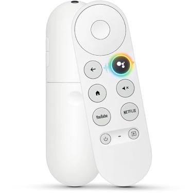 Imagem de Controle Remoto de Substituição, Controle de Voz, para Google-Chromecast-Remote, G9N9N para Chromecast com Google TV Remote, para Google TV Streamer (Apenas para Snow Chromecast Google)