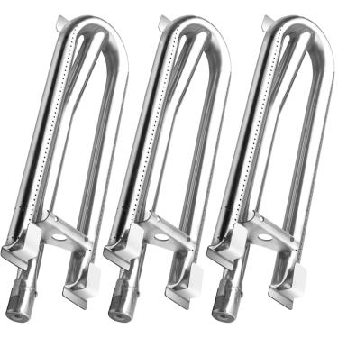 Imagem de Tmozyar Peças de reposição de queimador de aço inoxidável para queimador DCS 27DBQ 27DBQR 27DBR 27DSBQ, 27DSBQR, BGA36-BQARL, BGA36-BQARN Charmglow, Brinkmann 810-8905-S, 810-8907-S churrasqueira a