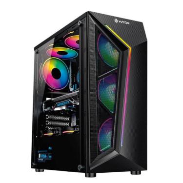 Imagem de Gabinete Gamer Rgb Hayom Gb1713 Vidro Lateral Temperado