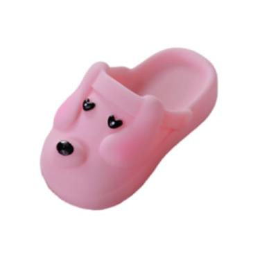 Imagem de YIJU Chinelos de boneca BJD 1:6 Mini sapatos de boneca Calçados de desenho animado em forma de cachorro Chinelos para boneco de ação Corpo Presente de , Rosa
