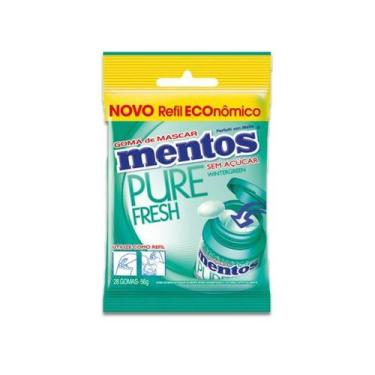 Imagem de Mentos Bag Refil Wintergreen Zero Açúcar 56g, Wintergreen
