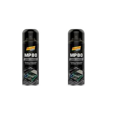 Imagem de Kit 2 Limpa Contatos Eletrônicos Elétricos Spray - Mundial Prime