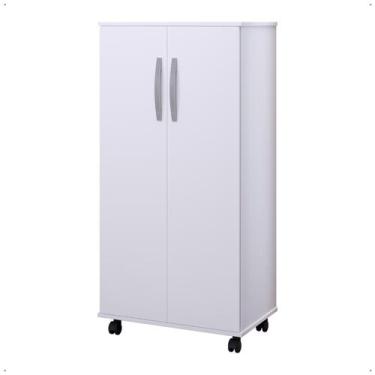 Imagem de Armário Nádia Sapateira Multiuso Quarto Com Rodinhas - Várias Cores - 