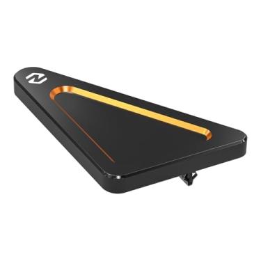 Imagem de NICECNC Capa lateral direita laranja com moldura frontal superior direita em alumínio compatível com Harley Sportster S RH1250S 2021-2024, Nightster RH975 2022-2024, substituição para 47200777