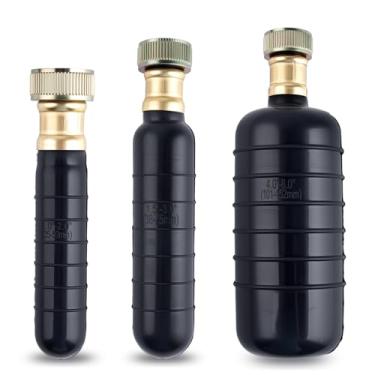 Imagem de LEONTOOL Kit de bexiga de drenagem de 3 peças, bexiga de limpeza de ralo de borracha para tubos de 2,5 a 15 cm, desobstrui bloqueios persistentes para pias de banheiro, chuveiros, ralos de piscina