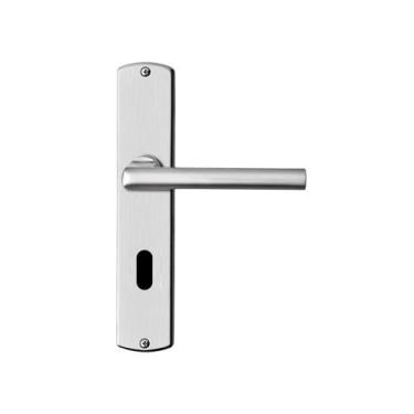 Imagem de Fechadura Interna 40 Mz180 Espelho Cromado Acetinado Papaiz, Cromado A