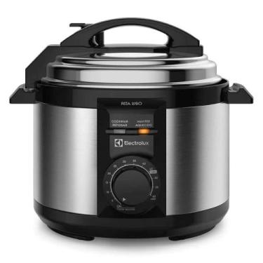 Imagem de Panela de pressão electrolux elétrica 3l inox efficient timer por rita