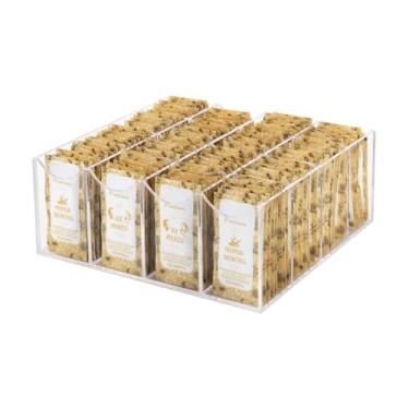 Imagem de Porta Sachê Açúcar 16 Nichos Sem Tampa Acrílico Acribom