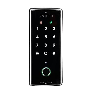 Imagem de Fechadura Digital Biométrica Fde101 Rolete Magnético Pado