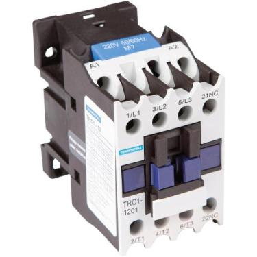 Imagem de Contator Tripolar TRC1-1201 12A 220VCA 1NF - Tramontina