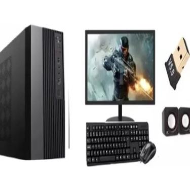 Imagem de Mini Desktop Intel Core I7, 16GB RAM, SSD 1TB, Windows 11, + Monitor 19" + Teclado + Mouse Sem Fio + Caixa De Som