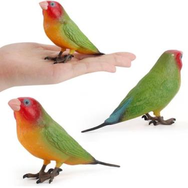 Imagem de Chaveiro Agapornis pet Realista para Amantes de Aves grande - Expansão