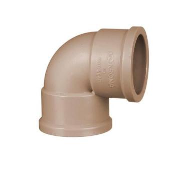 Imagem de Kit 50 Joelho Água 90º Marrom 25 mm - Krona