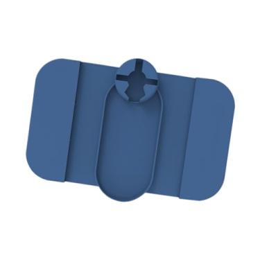Imagem de Bothyi Suporte de braço de silicone para sofá, suporte para copos, descanso para sofá de silicone, acessório portátil para mulheres e homens, organizador de, Azul Escuro