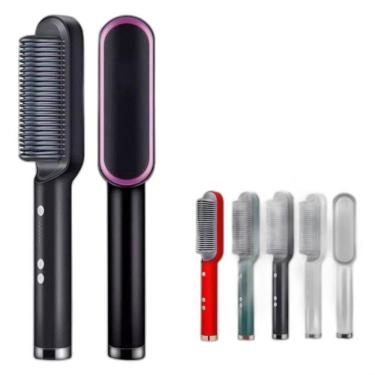 Imagem de Escova Alisadora De Cabelos Bivolt 5 Em 1