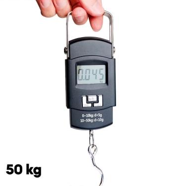 Imagem de Balança De Mão Digital Preciso Para Mala Bolsa E Peixe