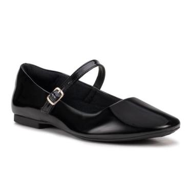 Imagem de Sapatilha Feminina Bico Quadrado Mary Jane Boneca Leve - Estilo Shoes,