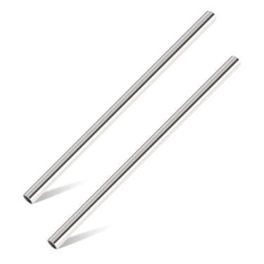 Imagem de Livabber Tubo redondo de aço inoxidável 304, parede de 0,2 cm x tubo soldado à prova de ferrugem de 30,5 cm de comprimento para construção, fitness, corrimãos, artesanato, projetos de bricolage